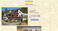 Desktop Screenshot of heitz-titisee.de